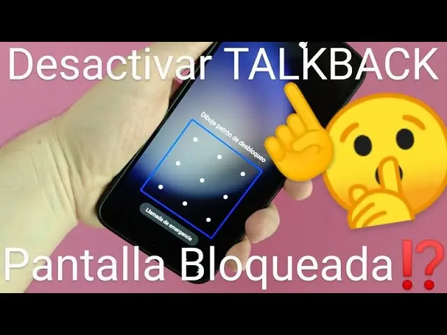 como activar talkback con la pantalla bloqueada samsung - Cómo activar el modo TalkBack
