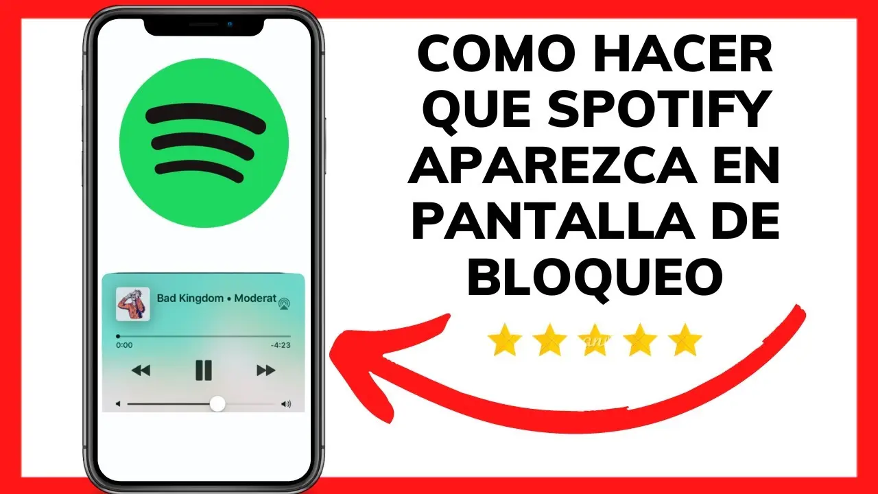 spotify en la pantalla de bloqueo - Cómo activar el widget de Spotify