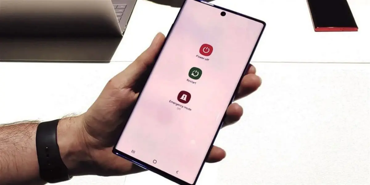 boton de apagado en pantalla android - Cómo apagar un celular Samsung sin el botón de encendido