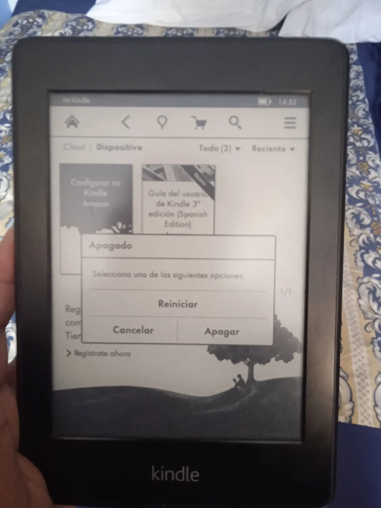 kindle se queda en pantalla de carga - Cómo hacer un reset a un Kindle