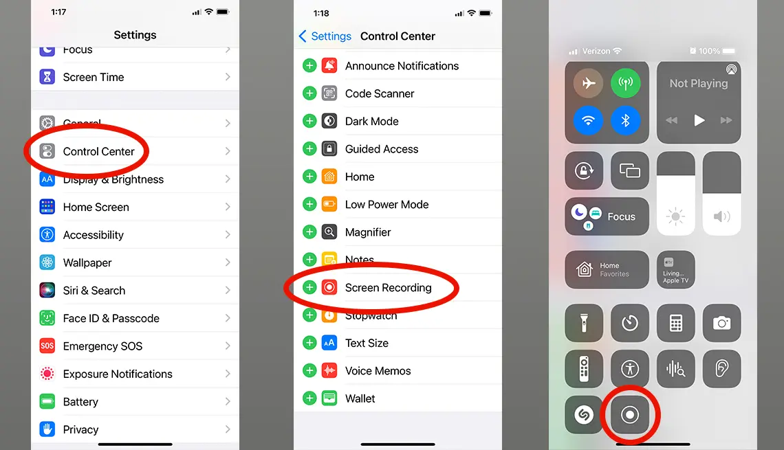 grabar pantalla como iphone en android - Cómo se llama la aplicación para grabar la pantalla del iPhone