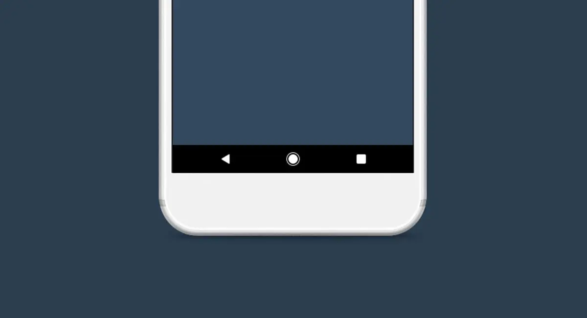 cual es la parte inferior de la pantalla del celular - Cómo se llama la barra inferior de la pantalla de Android