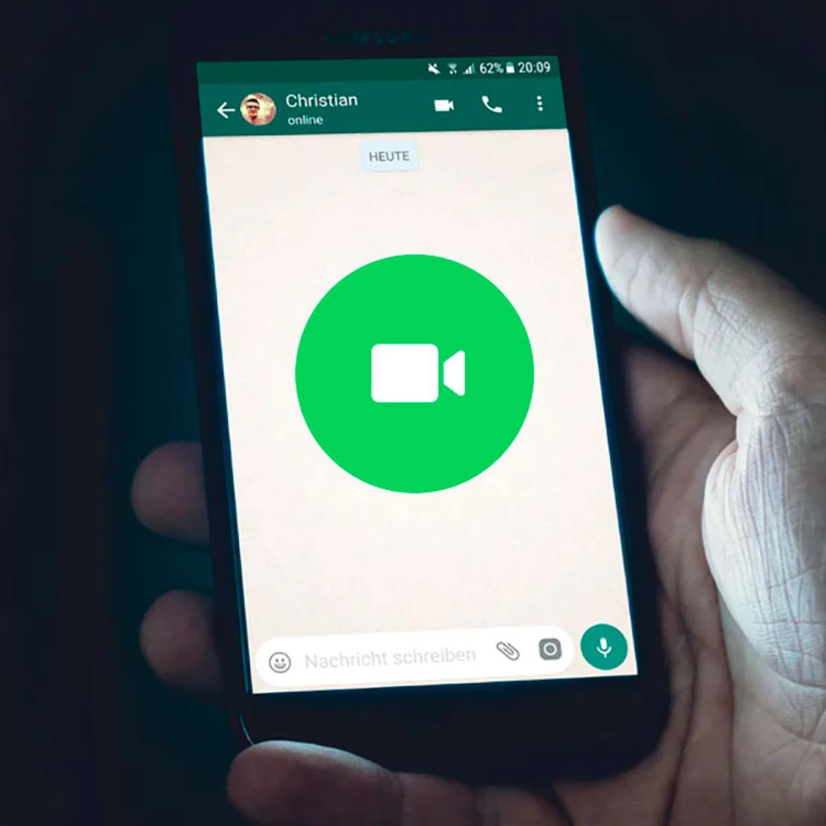pantalla verde en videollamada whatsapp - Cuándo aparece la videollamada de WhatsApp