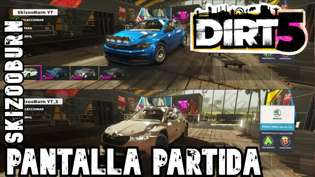 dirt rally pantalla dividida - Cuánto espacio ocupa Dirt Rally 2.0 pc