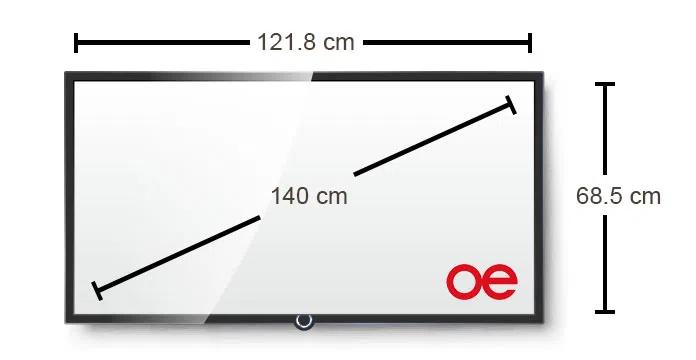 resolucion pantalla 55 pulgadas - Cuántos píxeles tiene una pantalla de 55 pulgadas