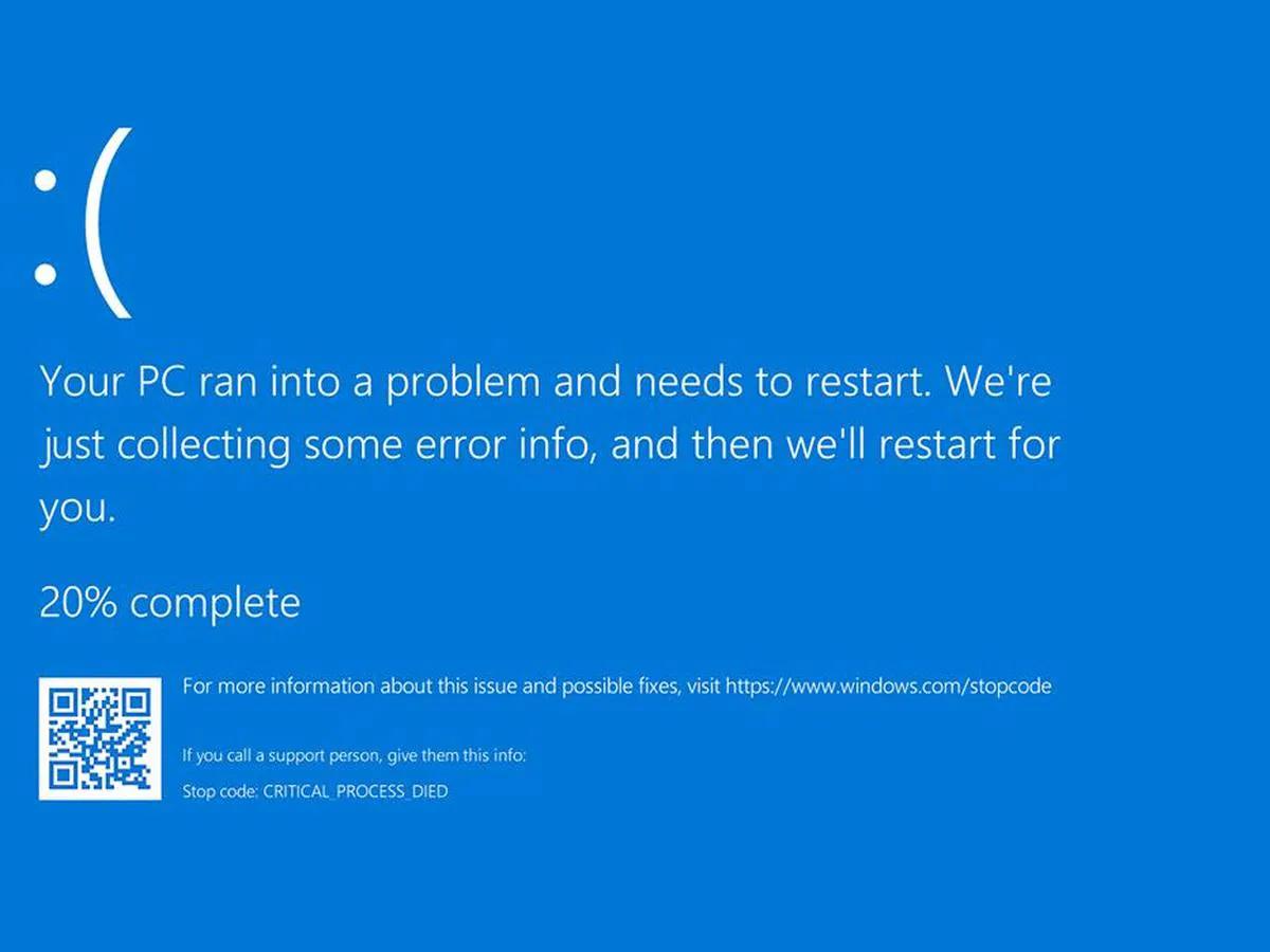 Cómo Reparar Error Pantalla Azul En Windows 10 La Pantalla 7996