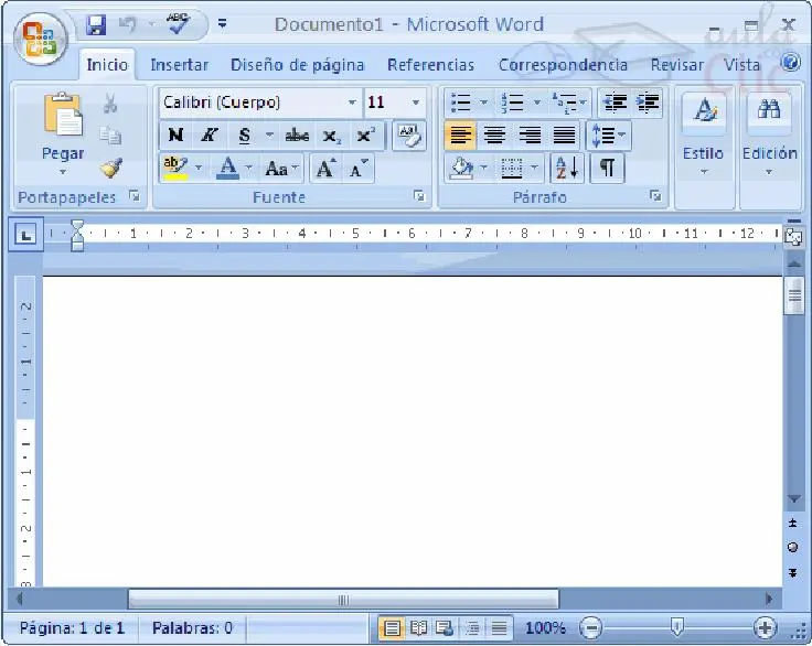 pantalla de inicio de microsoft word - Qué es la pantalla de inicio de Microsoft Word