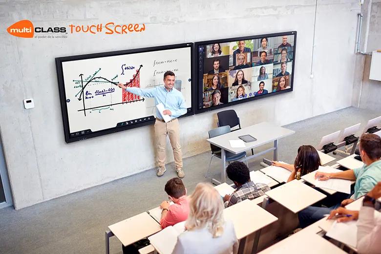 pantalla táctil multiclass touch screen - Qué son las pantallas Multi-Touch